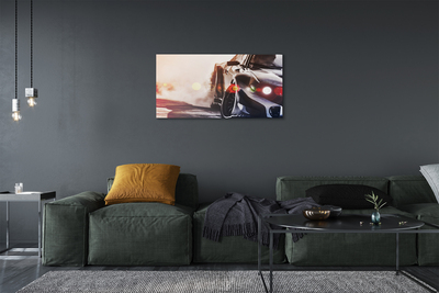 Canvas print Light black automatic