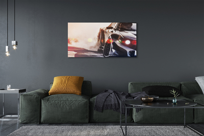 Canvas print Light black automatic