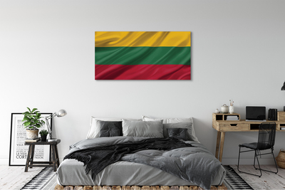 Canvas print Flag of lithuania