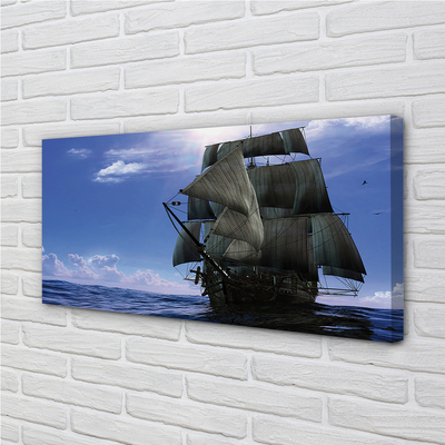 Canvas print Sea cloud