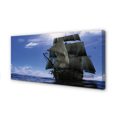 Canvas print Sea cloud