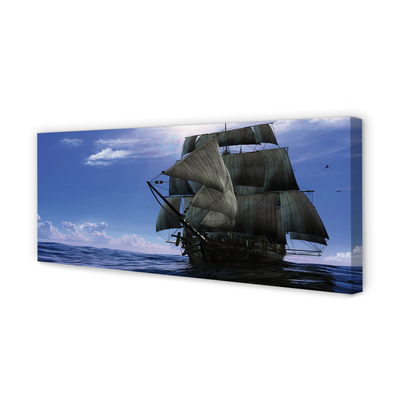 Canvas print Sea cloud