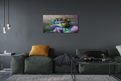 Canvas print Eleven wife flowers