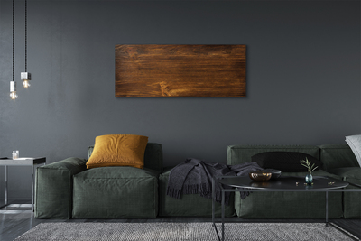 Canvas print Nodes of the wood grain