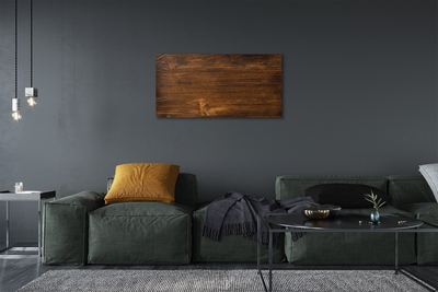 Canvas print Nodes of the wood grain