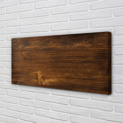 Canvas print Nodes of the wood grain