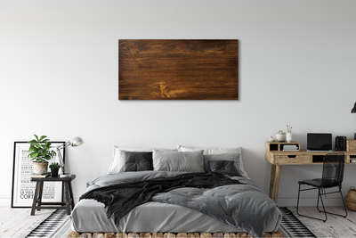 Canvas print Nodes of the wood grain