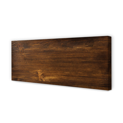 Canvas print Nodes of the wood grain