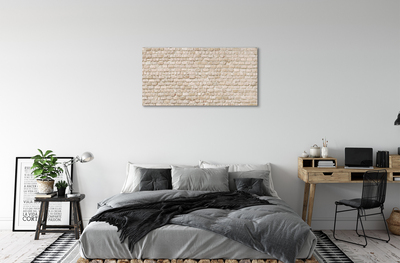 Canvas print Vintage brick wall