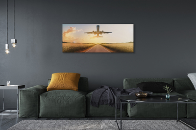 Canvas print City west jet