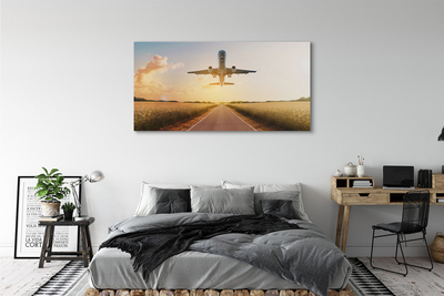 Canvas print City west jet