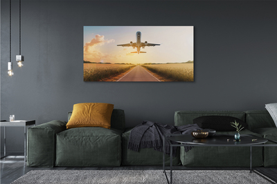 Canvas print City west jet