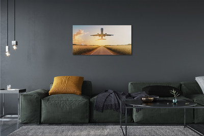 Canvas print City west jet