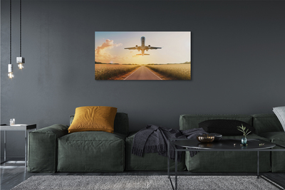 Canvas print City west jet