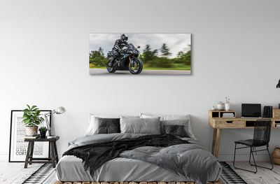 Canvas print Sky clouds racing