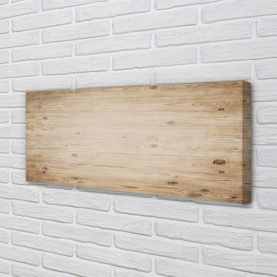 Canvas print Wooden boards node