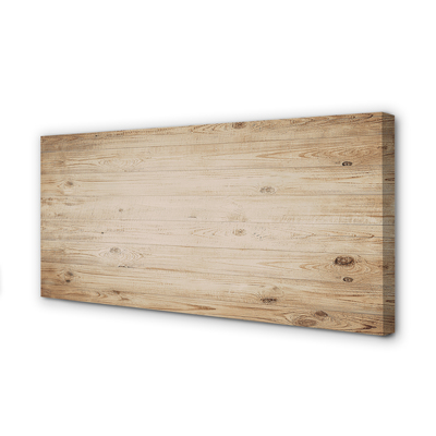 Canvas print Wooden boards node