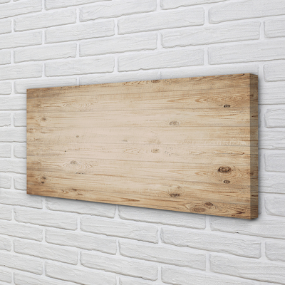 Canvas print Wooden boards node