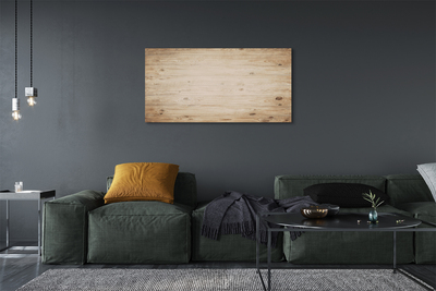 Canvas print Wooden boards node