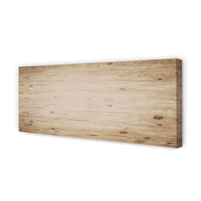 Canvas print Wooden boards node