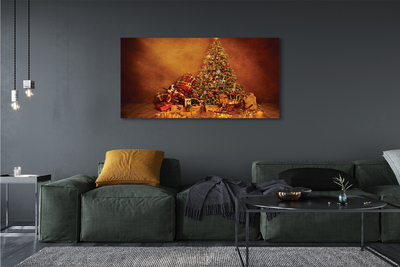 Canvas print Christmas lights decoration gifts