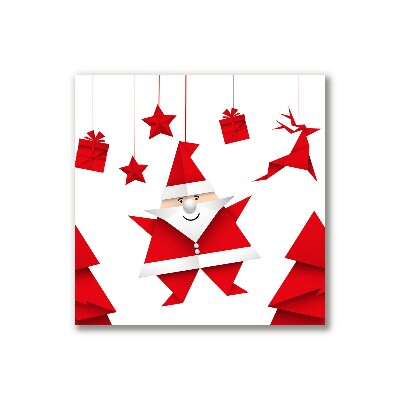 Canvas print Holy Father Christmas Gifts