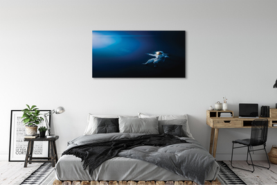 Canvas print Astronaut in space