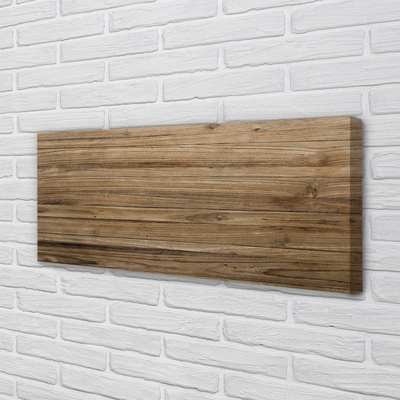 Canvas print Structural wooden board