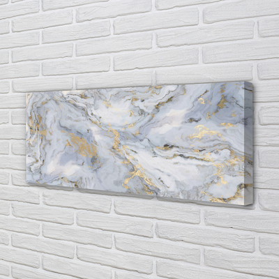 Canvas print Marble stone wall