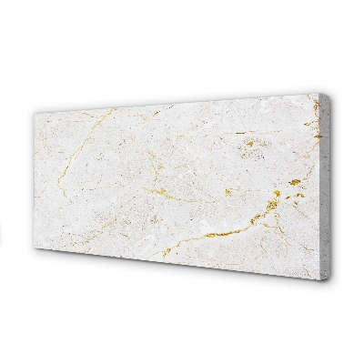 Canvas print Marble stone wall