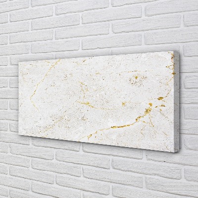 Canvas print Marble stone wall