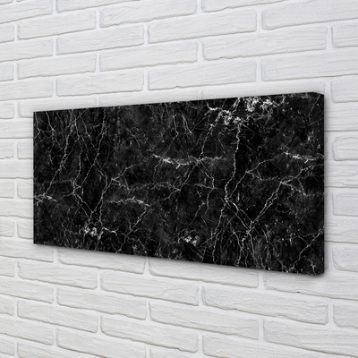 Canvas print Marble stone wall