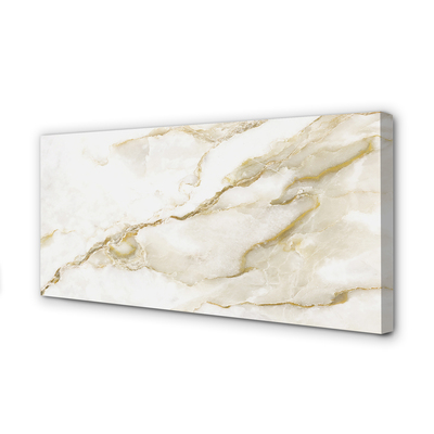 Canvas print Marble stone wall