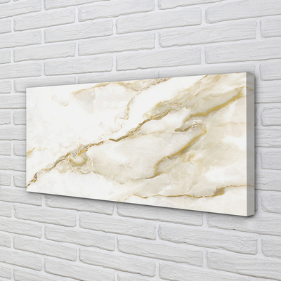 Canvas print Marble stone wall