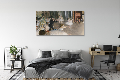 Canvas print Acceptance of classical dance