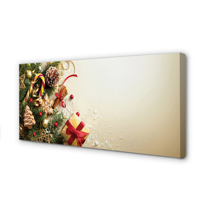 Canvas print Brushwood gifts cone gingerbread