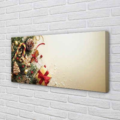 Canvas print Brushwood gifts cone gingerbread