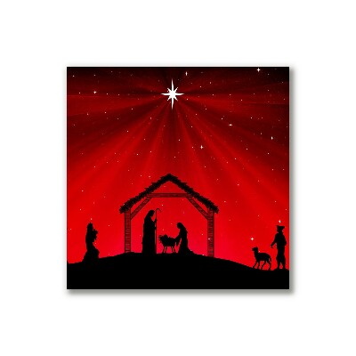 Canvas print Star Christmas holidays