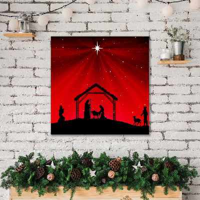 Canvas print Star Christmas holidays