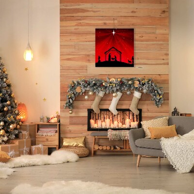 Canvas print Star Christmas holidays