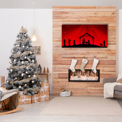 Canvas print Star Christmas holidays