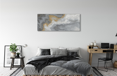 Canvas print Stone marble stains