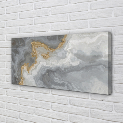 Canvas print Stone marble stains