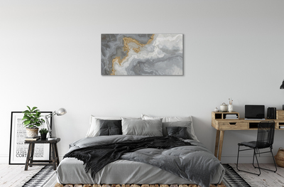 Canvas print Stone marble stains