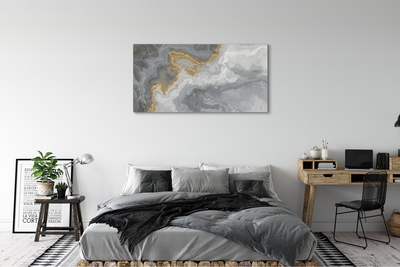 Canvas print Stone marble stains