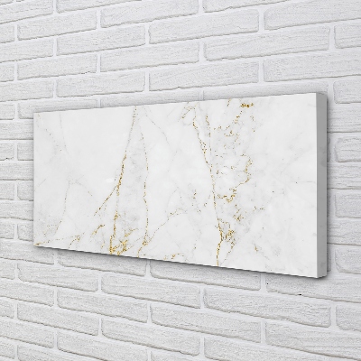 Canvas print Marble stone wall