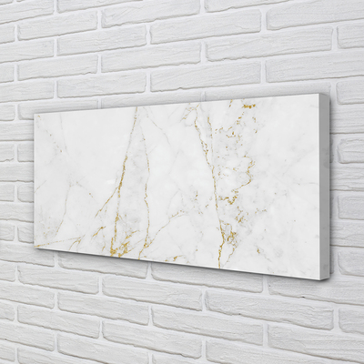 Canvas print Marble stone wall