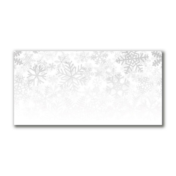 Canvas print Winter Snow Snowflakes