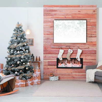 Canvas print Winter Snow Snowflakes