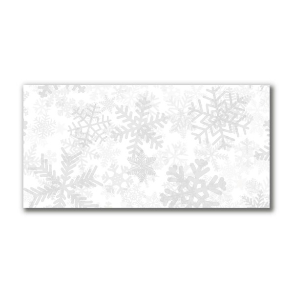 Canvas print Winter Snow Snowflakes